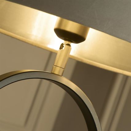 Searchlight - Lámpara de pie MODISH 1xE27/60W/230V color crema