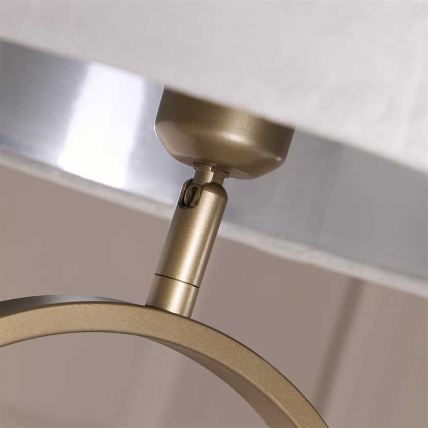 Searchlight - Lámpara de pie MODISH 1xE27/60W/230V gris