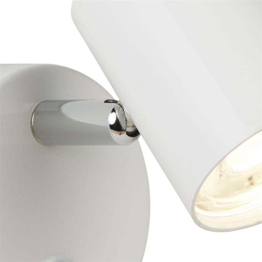 Searchlight - Foco LED de pared ROLLO 1xLED/4W/230V blanco