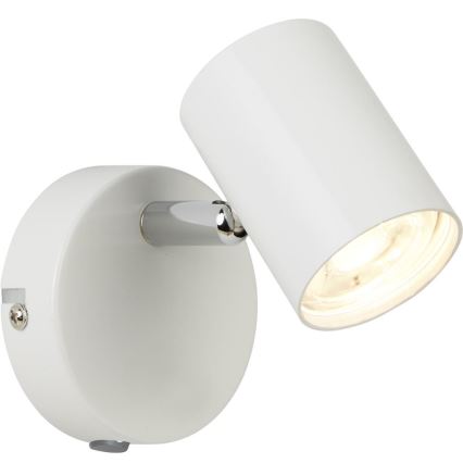 Searchlight - Foco LED de pared ROLLO 1xLED/4W/230V blanco