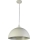 Searchlight - Lámpara colgante con cable MARS 1xE27/60W/230V Ø 25 cm crema