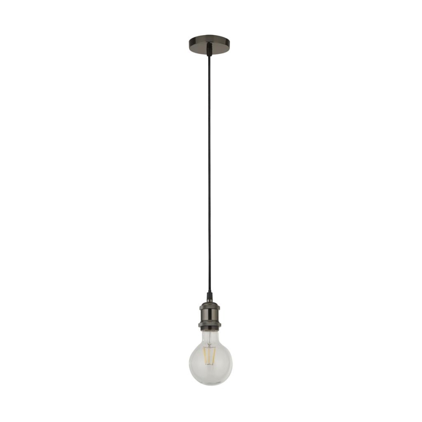 Searchlight - Lámpara colgante con cable SUSPENSION 1xE27/60W/230V antracita