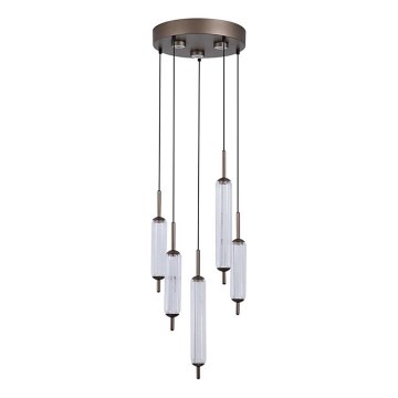 Searchlight - Lámpara colgante LED regulable con cable CATTAIL LED/24W/230V