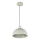 Searchlight - Lámpara colgante MARS con cable 1xE27/60W/230V Ø 40 cm, color crema