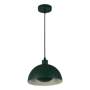 Searchlight - Lámpara colgante MARS con cable 1xE27/60W/230V Ø 40 cm verde