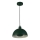 Searchlight - Lámpara colgante MARS con cable 1xE27/60W/230V Ø 40 cm verde