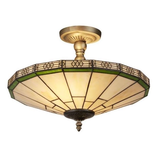Searchlight - Lámpara de araña de superficie NEW YORK 2xE14/40W/230V
