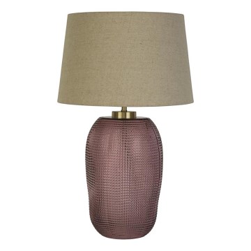 Searchlight  - Lámpara de mesa AMETHYST 1xE27/60W/230V