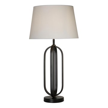 Searchlight - Lámpara de mesa CHIC 1xE27/60W/230V blanca