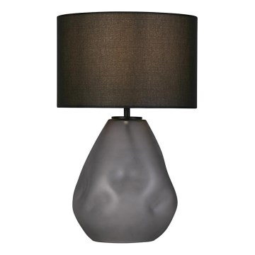 Searchlight - Lámpara de mesa DEVON 1xE27/60W/230V negra