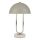 Searchlight - Lámpara de mesa DOME 1xG9/7W/230V plata