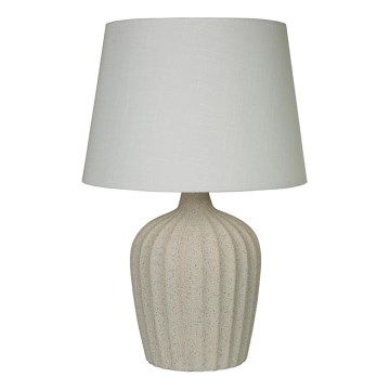 Searchlight - Lámpara de mesa PADSTOW 1xE27/60W/230V beige