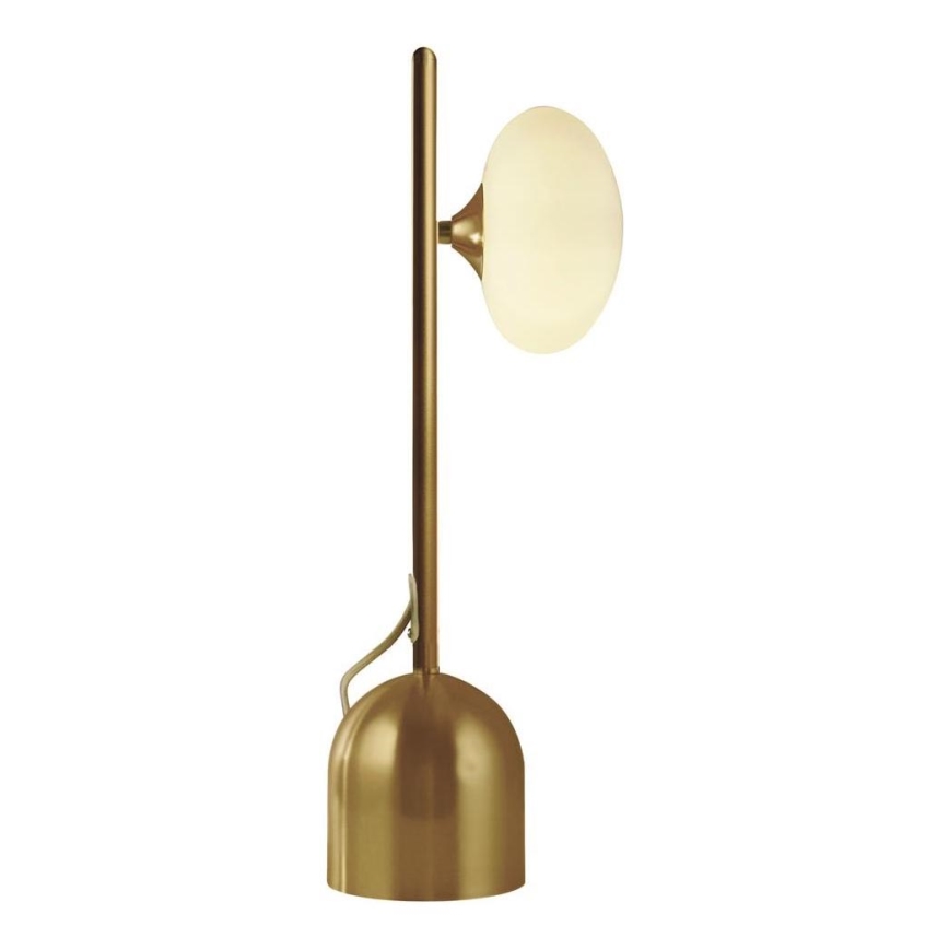 Searchlight - Lámpara de mesa PEBBLE 1xG9/7W/230V dorado