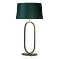 Searchlight - Lámpara de sobremesa MODISH 1xE27/60W/230V verde