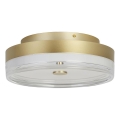 Searchlight - Lámpara de techo LED CYPRUS LED/29W/230V Ø 40 cm dorada