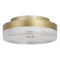 Searchlight - Luminaria de techo LED CYPRUS LED/21W/230V, Ø 30 cm, color dorado