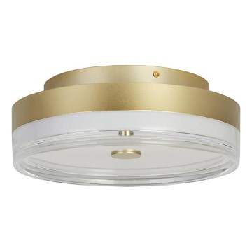Searchlight - Luminaria de techo LED CYPRUS LED/21W/230V, Ø 30 cm, color dorado