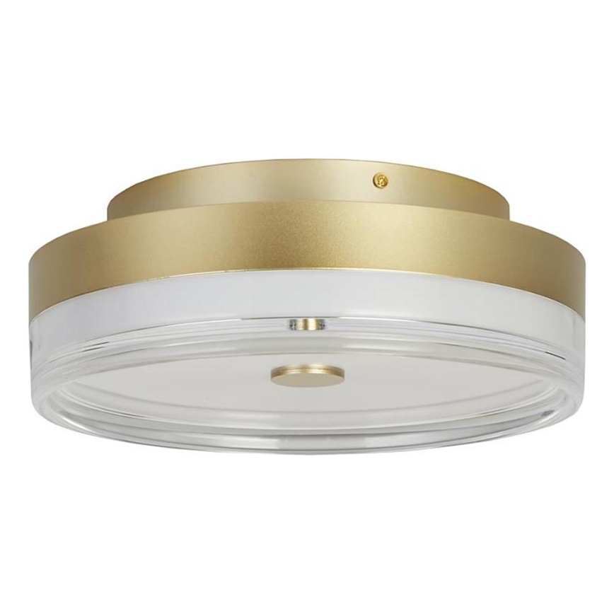 Searchlight - Luminaria de techo LED CYPRUS LED/21W/230V, Ø 30 cm, color dorado