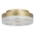 Searchlight - Luminaria de techo LED CYPRUS LED/21W/230V, Ø 30 cm, color dorado