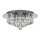 Searchlight - Plafón de cristal HANNA 4xG9/33W/230V