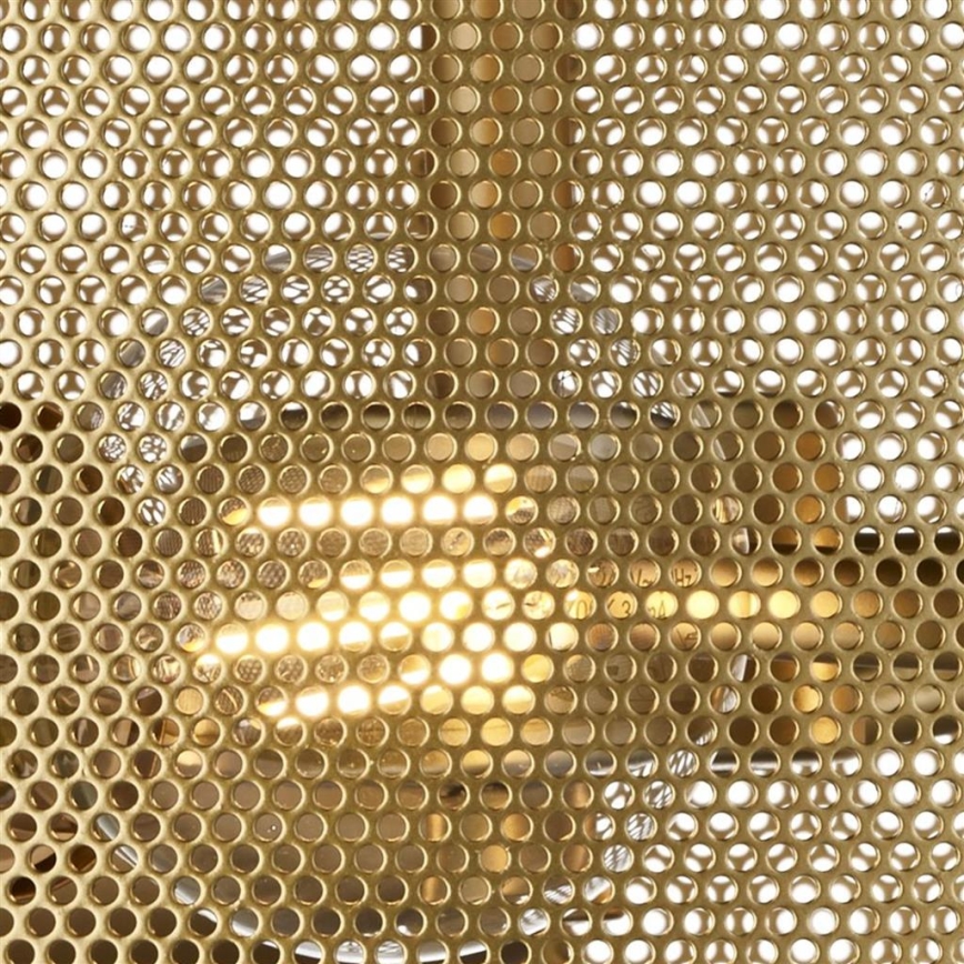Searchlight - Plafón FISHNET 3xE27/60W/230V dorado