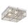 Searchlight - Plafón FLUSH 2xE14/40W/230V cromo brillante
