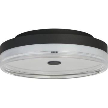 Searchlight - Plafón LED de techo CYPRUS LED/21W/230V Ø 30 cm negro