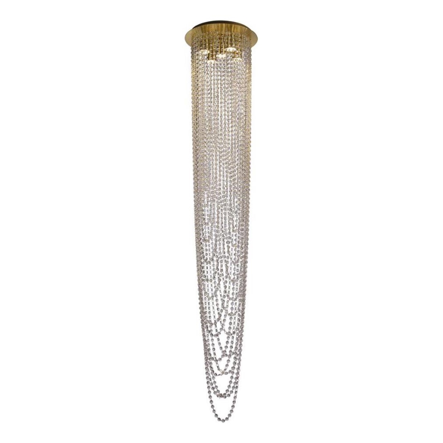 Searchlight - Plafón SWOOP 5xGU10/50W/230V