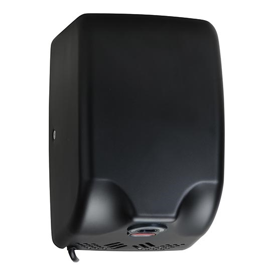 Secador de manos 17,3x25,5 cm acero inoxidable/negro