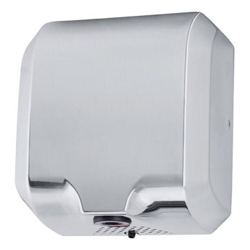 Secador de manos 29,5x32 cm acero inoxidable/plateado