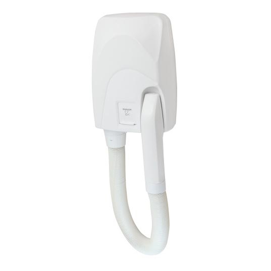 Secador de pelo 18 x 37 cm, blanco