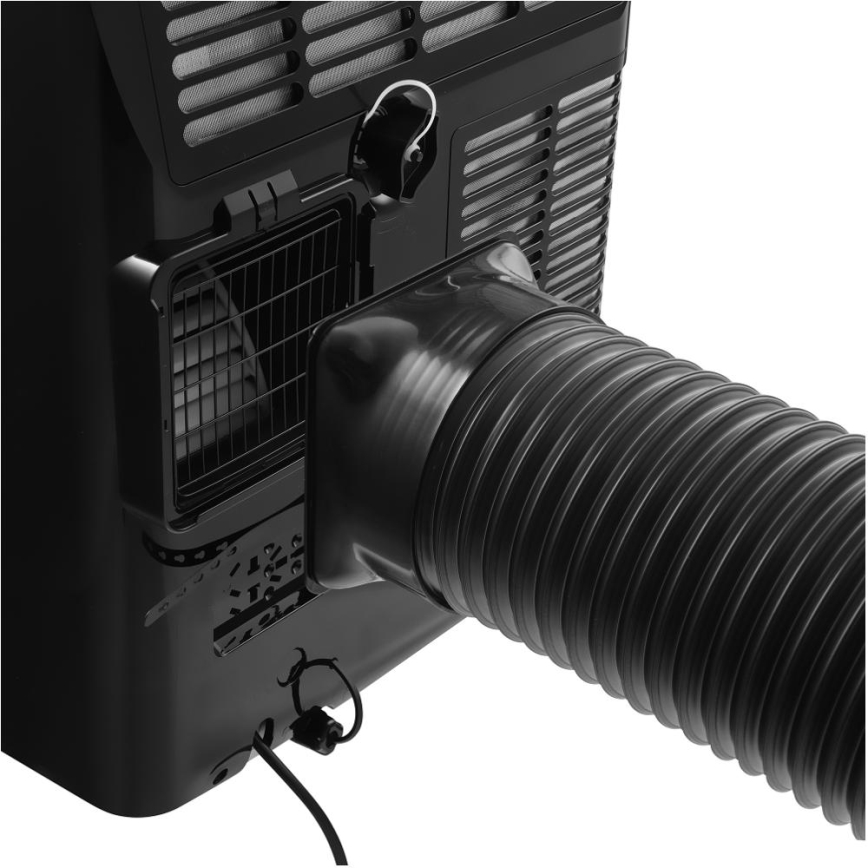 Sencor - Aire acondicionado móvil inteligente Incluye accesorios completos 900W/230V 9000 BTU Wi-Fi negro + control remoto