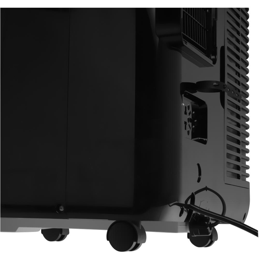 Sencor - Aire acondicionado móvil inteligente Incluye accesorios completos 900W/230V 9000 BTU Wi-Fi negro + control remoto