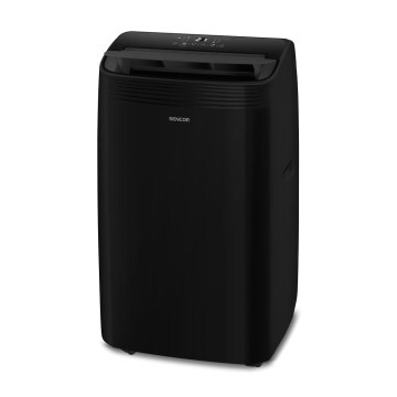 Sencor - Aire acondicionado móvil inteligente Incluye accesorios completos 900W/230V 9000 BTU Wi-Fi negro + control remoto