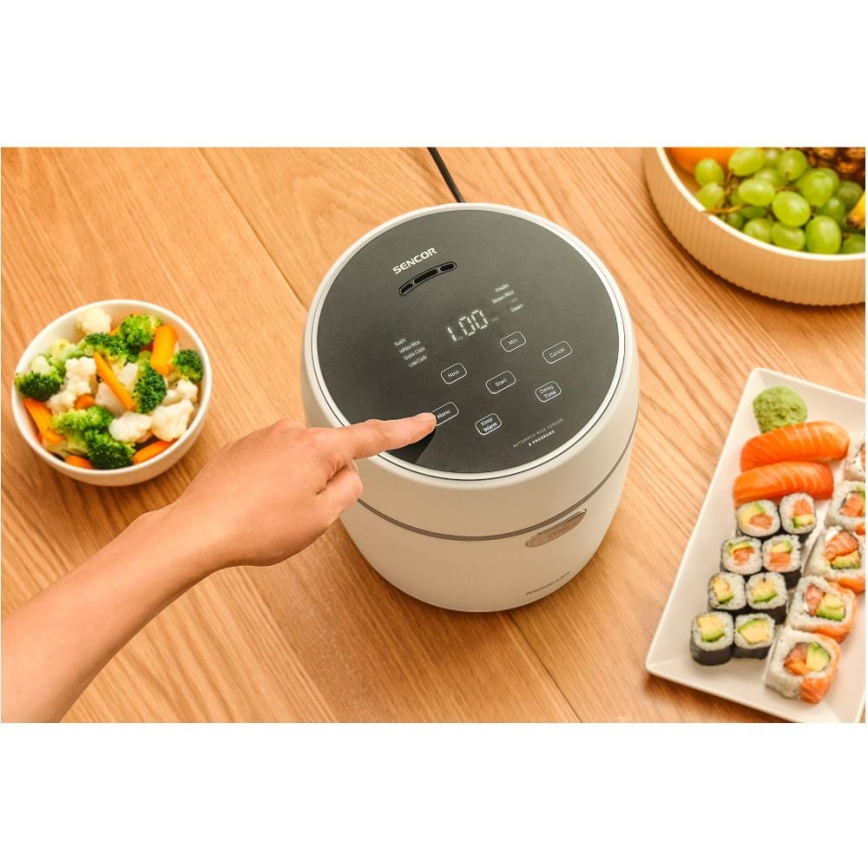 Sencor - Arrocera 350W/230V 0,6 l blanca