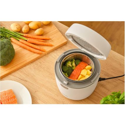 Sencor - Arrocera 350W/230V 0,6 l blanca