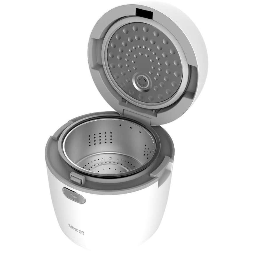 Sencor - Arrocera 350W/230V 0,6 l blanca