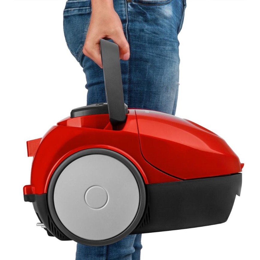 Sencor - Aspirador con bolsa 1,5 l 850W/230V rojo/negro