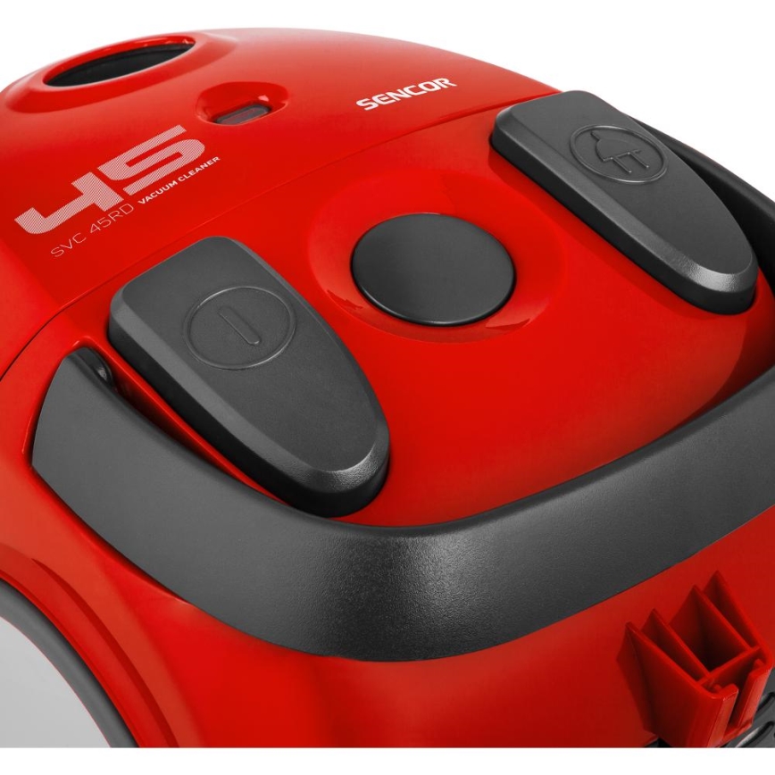 Sencor - Aspirador con bolsa 1,5 l 850W/230V rojo/negro