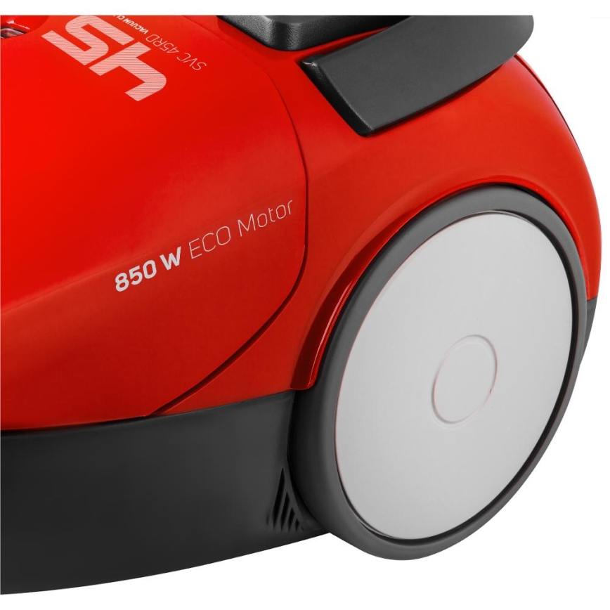 Sencor - Aspirador con bolsa 1,5 l 850W/230V rojo/negro