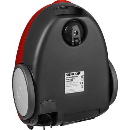 Sencor - Aspirador con bolsa 1,5 l 850W/230V rojo/negro