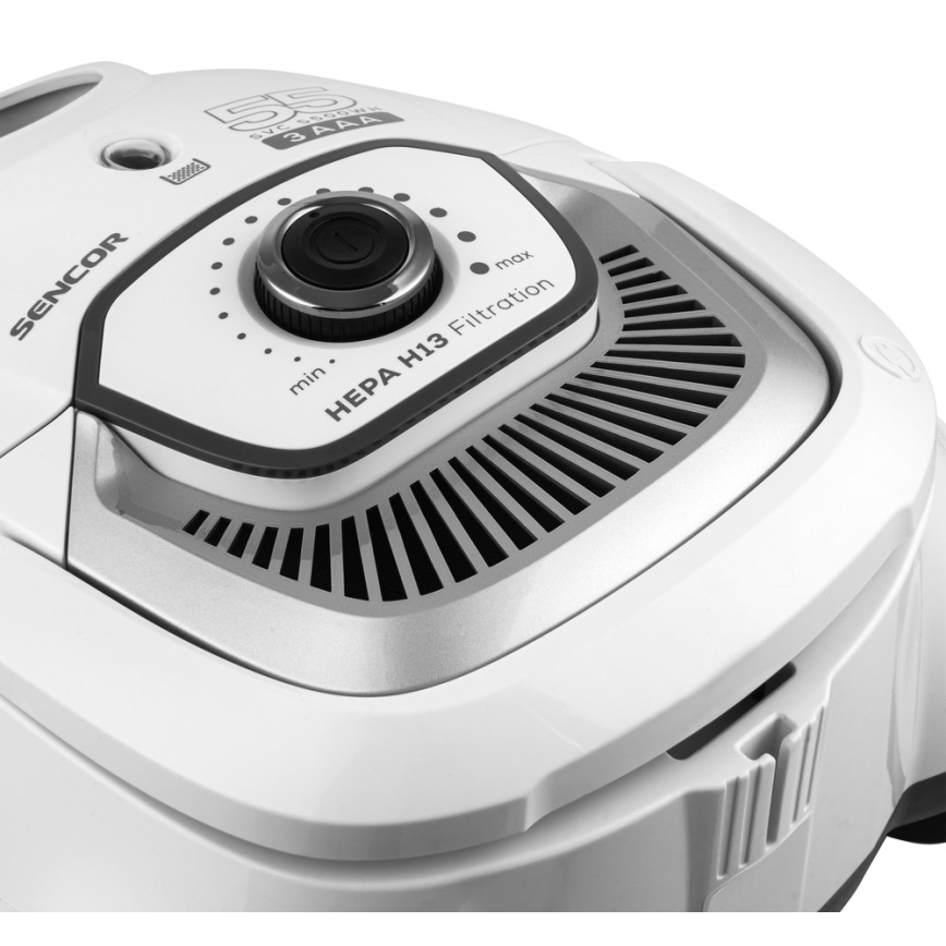 Sencor - Aspirador con bolsa 2 l 700W/230V blanco