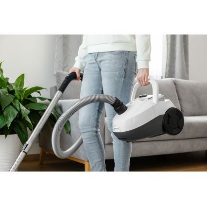 Sencor - Aspirador con bolsa 2 l 700W/230V blanco