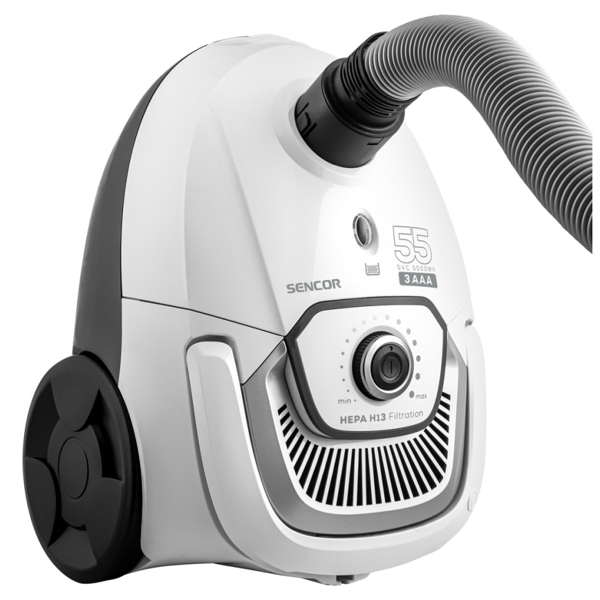 Sencor - Aspirador con bolsa 2 l 700W/230V blanco