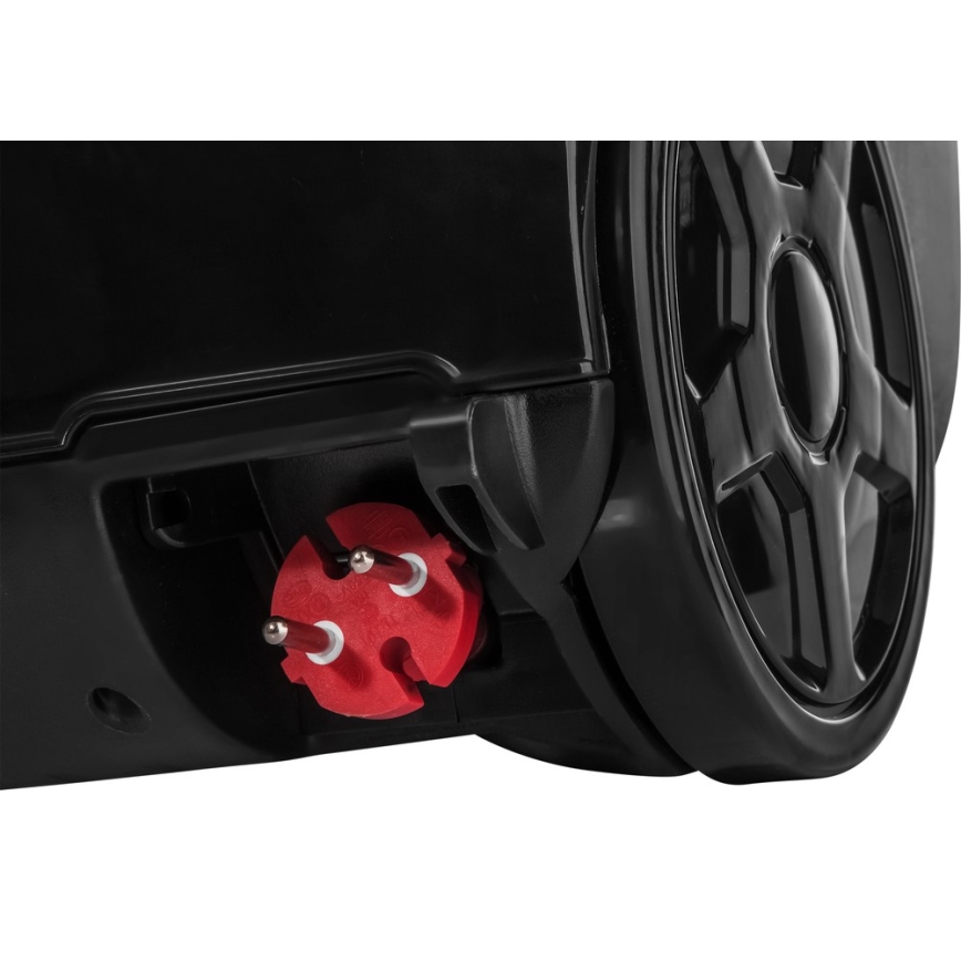 Sencor - Aspirador con bolsa 3 l 700W/230V negro/rojo