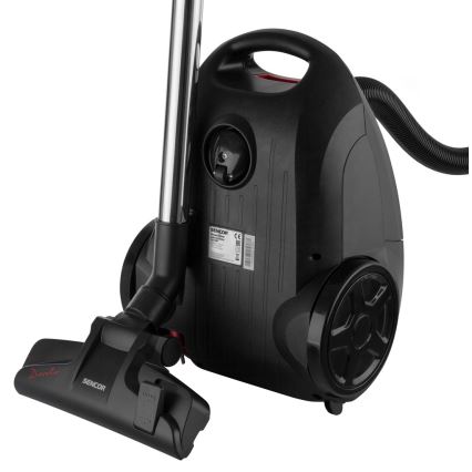 Sencor - Aspirador con bolsa 3 l 700W/230V negro/rojo