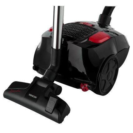 Sencor - Aspirador con bolsa 3 l 700W/230V negro/rojo
