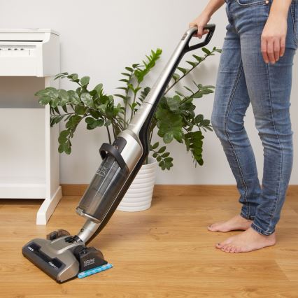 Sencor- Aspirador de varilla con cepillo giratorio eléctrico y mopa 150W/36V 2150 mAh