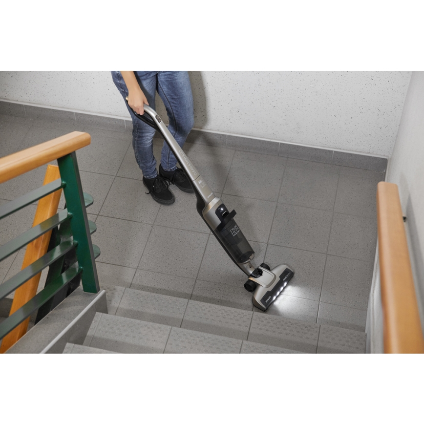 Sencor- Aspirador de varilla con cepillo giratorio eléctrico y mopa 150W/36V 2150 mAh