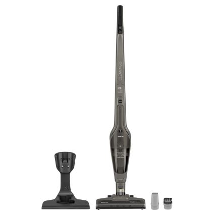 Sencor - Aspirador en barra con cepillo eléctrico giratorio 2en1 110W/21,6V 2000 mAh gris